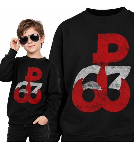 Bluza dziecięca Patriotyczna  63 DNI CHWAŁY 2